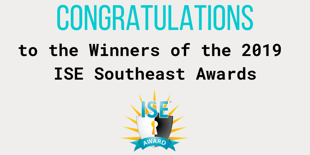 Congratulations to the award winners at the ISE Southeast Forum & Awards 2019
