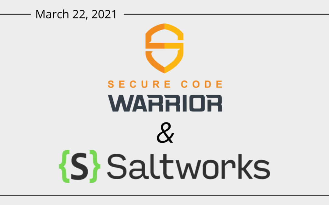 New Partnership with Secure Code Warrior